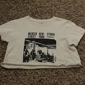 Brandy Melville Cropped Tee